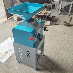 Hạt con lăn máy nghiền nhỏ Malt Máy nghiền hạt phẳng bong Máy Ngô Con lăn Mill gà Ngô Mill - Product Image 3