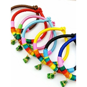 Colorful Thick Bracelet Dragon Pattern Hand-knitted DIY Jewelry for Adults and Children - Product Image 3