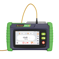 Testeur de puissance optique Komshine KPM-43V -70~+10dBm 6 longueurs d'onde, testeur de fibre optique portable pour la maintenance des réseaux FTTH FTTX