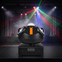 Projecteur laser rotatif RGB, stroboscope, éclairage de scène disco DJ, Space Ball 2 DMX512, éclairage à tête mobile pour discothèques, bars