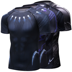 Cody Lundin Fitness <span class=keywords><strong>Shirt</strong></span> Haute Qualité Sublimation Imprimé Superhero Conçu Chemises De Compression - Product Image 2