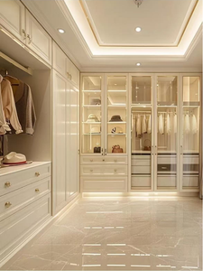 Muebles de dormitorio Diseño moderno Armario de madera Walk in Closet - Product Image 4