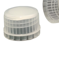 Bouchon à vis pour bouteille d'eau en plastique PE de 32 mm, anti-fuite, écologique, avec joint inviolable