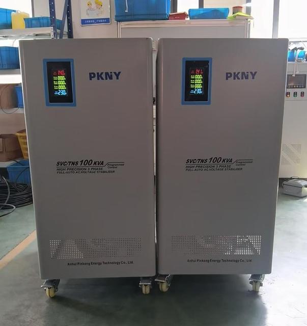 3 Phase 380v 400v Three Phase Avr 30kva 50kva 60kva 100Kva Industrial Automatic Ac 70kva 75kva Avr Voltage Stabilizer Regulator