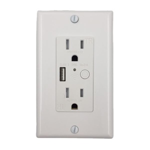 <span class=keywords><strong>Presa</strong></span> Intelligente Wi-Fi da 15A con Porte USB e <span class=keywords><strong>Presa</strong></span> di Corrente, Certificata CUL, Vendita Calda - Product Image 2