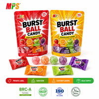 Healthy Assorted Fruit Flavored Fruit Jam Stuffed Sweets Sugar Free Sour Hard Candies