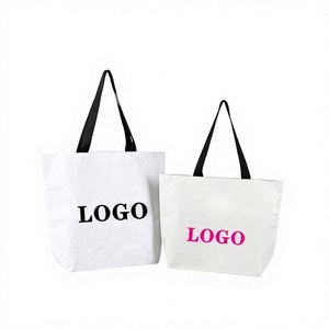Custom Printed Pp Non-Woven Fabric <b>Tote</b> Handle Clothing Shopping Packaging Gift Promotional <b>Plastic</b> Bag - Product Image 1
