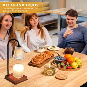 US/EU Plug New Product Electric Adjustable Desk Lamp With <b>Dimmer</b> Candle Melt Warmer Table Lamp Aromatherapy Candle Warmer Lamp - Product Image 3