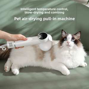 Spazzola per rimozione peli di animali domestici, macchina per asciugare i capelli e toelettatura All-in-one, asciugatura dei capelli, asciugatrice, soffiatore - Product Image 4