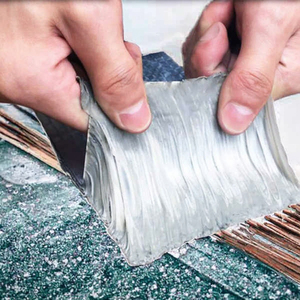 Ruban d'étanchéité en caoutchouc butyle, ruban de protection pour <span class=keywords><strong>réparation</strong></span> de <span class=keywords><strong>toiture</strong></span>, bleu argenté, multifonctionnel, auto-adhésif - Product Image 2