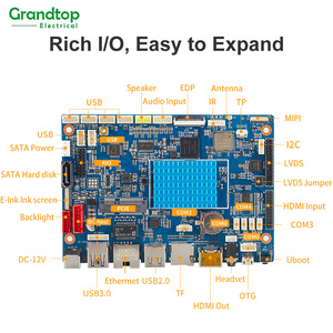 DDR4ปัญญาประดิษฐ์ RK3566 8GB RAM <span class=keywords><strong>Linux</strong></span> Android โอเพ่นซอร์ส aiot แผงพัฒนาสำหรับกระบวนการจดจำใบหน้า - Product Image 2