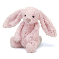 Peluche de lapin en peluche personnalisée, animaux en peluche, oreille de lapin avec motif de fleurs, matériau écologique OEM pour les marques populaires