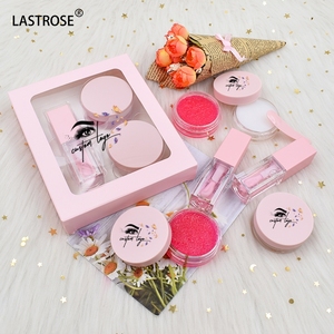 Kit de Cuidado Labial Rosa de Marca Privada, Mascarilla Labial Vegana, Exfoliante Labial Hidratante con Brillo Natural - Product Image 2