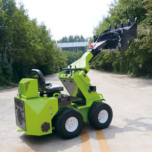 รถตักล้อยางขนาดเล็ก 4x4 ประสิทธิภาพสูงจากโรงงานจีน เครื่องยนต์เบนซิน ปั๊มมอเตอร์  ความจุบุ้งกี๋ 0.2 ลบ.ม. กำลัง 15.7 กิโลวัตต์ 1 ตัว - Product Image 1