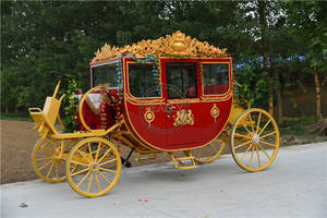 Chariot d'équitation électrique OEM pour adulte, chariot à cheval, Tricycle Royal, pour <span class=keywords><strong>mariage</strong></span> - Product Image 2
