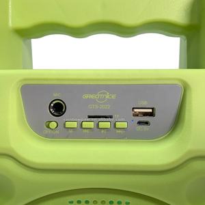 Original KTS GTS-<span class=keywords><strong>2022</strong></span> ลําโพงใหม่พร้อมไมโครโฟนแบบมีสายแบบพกพาไร้สาย 8 นิ้วลําโพงผู้ผลิตลําโพงคาราโอเกะกลางแจ้ง - Product Image 6