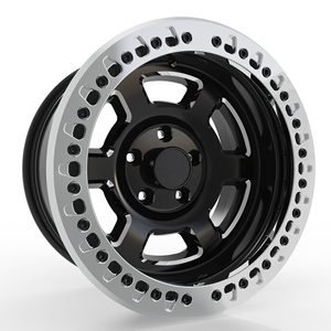 Nouvelle jante tout-terrain 4x4 WheelMan 17X9 True Forged Beadlock 5x127, capacité de charge 1250 kg, pour rénovation/amélioration - Product Image 1