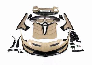 Kit de Spoiler Style SVJ pour Lamborghini <span class=keywords><strong>Aventador</strong></span> LP700 LP720 LP750 – Nouveau Pare-chocs Avant, Jupes Latérales, Capot et Pare-chocs Arrière - Product Image 6