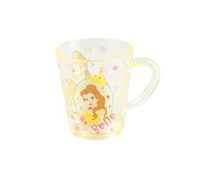 Vajilla de copa transparente Disney Belle para niños, tazas de cristal de comedor para agua potable y bebidas - Product Image 1