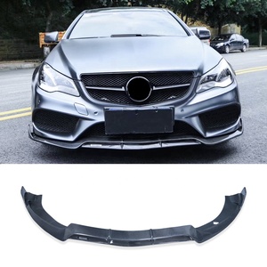 Aileron de lèvre avant en Fiber de carbone de classe E pour Mercedes Benz W207 C207 coupé E200 E260 E300 2 portes 2014 2015 2016 style de voiture - Product Image 4