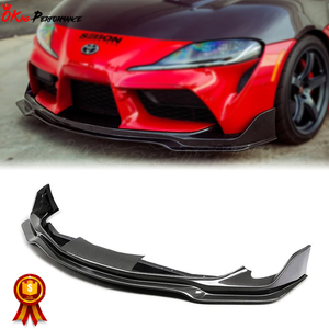 Mb phong cách sợi carbon phía trước Bumper môi cho TOYOTA gr Supra A90 A91 phía trước môi MKV MK5 - Product Image 1