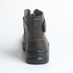 <span class=keywords><strong>Bottes</strong></span> de travail en cuir véritable personnalisées en usine, embout en acier, chaussures industrielles pour hommes, semelle extérieure HRO, <span class=keywords><strong>bottes</strong></span> de sécurité à enfiler - Product Image 3