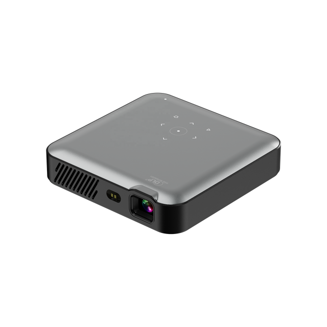 DLP Mini Portable Projector Android 13 System 4K 1080P Smart Touch Wireless WiFi Built-in Battery Rechargeable Outdoor 3D Beamer