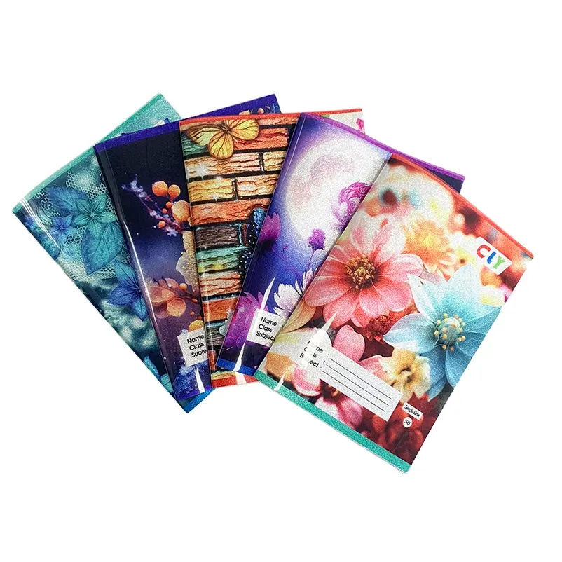 Wholesale Cheap Price 18*24cm Custom Design 80pages Lined Exercise Books School Exercise Book