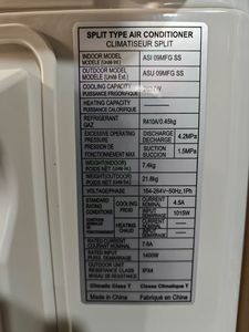 <span class=keywords><strong>Aire</strong></span> <span class=keywords><strong>Acondicionado</strong></span> Split <span class=keywords><strong>Midea</strong></span> Sin Inversor, Potente Refrigeración, Tipo R410A - Product Image 4