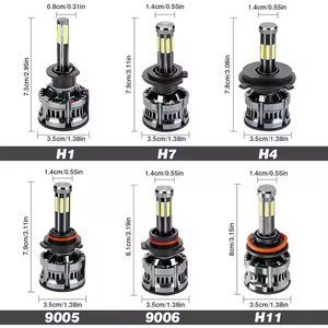 360 Led Đèn Pha N8 8 bên H7 H11 H13 9005 9006 H4 60W COB tự động xe ánh sáng bóng đèn 9004 9007 CANBUS đèn sương mù phổ quát cho xe ô tô - Product Image 6