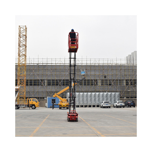 Electric Self Propelled Scissor Lift 6-14M Height 230-450KG Capacity Hydraulic Work Platform For Warehouse Use - Product Image 1