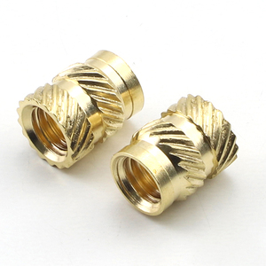 Inserts filetés en laiton à double moletage pour soudage à chaud, 10 pièces/sac, pour impression 3D, M1 M1.2 M1.4 1.6 M2 Métrique - Product Image 2
