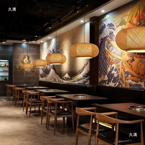 lampes suspendues, restaurants ruraux rétro chinois, hôtels, maisons d'hôtes, salons de thé, hot <span class=keywords><strong>pot</strong></span> zen, lanternes japonaises - Product Image 3