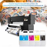 Encre de sublimation en vrac 5L pour impression par transfert thermique sur T-shirts, mugs, polyester – Encre jet d'encre pour imprimantes Epson, Kyocera, Ricoh, Konica