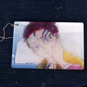 Porte-clés personnalisé en acrylique lumineux avec design liquide sable mouvant Anime - Réutilisable et durable - Product Image 6
