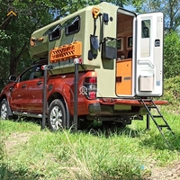 Cabine de camping tout-terrain à monter sur pick-up, conforme aux normes européennes et australiennes, économique