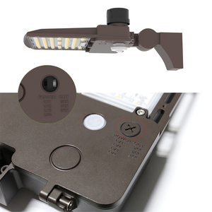 Carcasa de aluminio impermeable UL DLC Calificado 100W a 400W Área de luz Potencia CCT Accesorio de calle seleccionable - Product Image 6