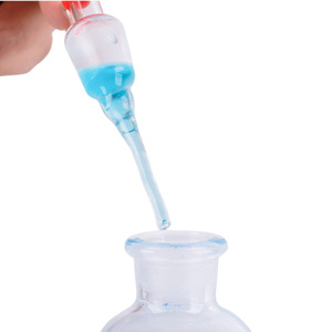 Glass Dropper Pipette Reusable GMP Certified Lab Glass Dropping Tube With Rubber Bulb <b>For</b> Dropping Bottle - Product Image 2
