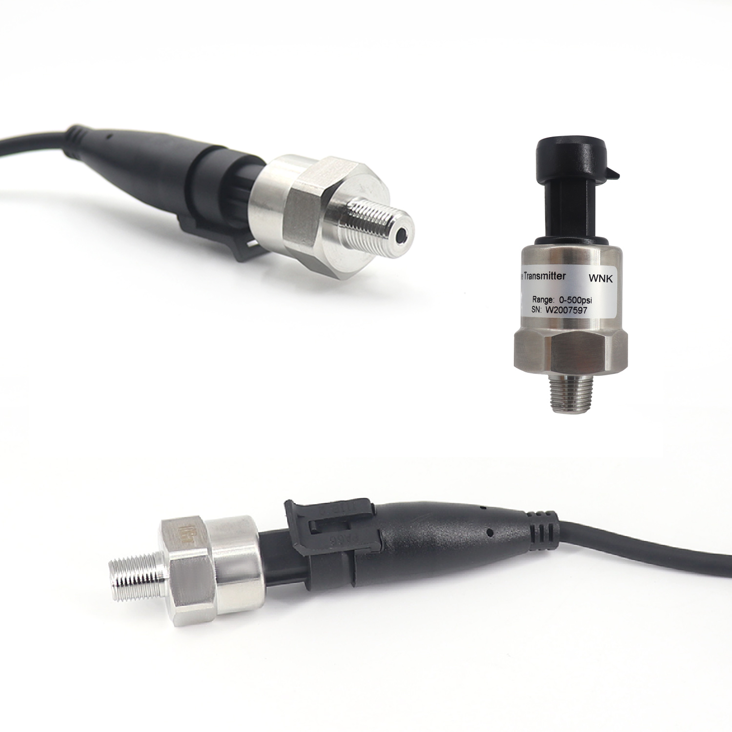 100 Psi WNK Vacuum Pressure Transmitter 4 - 20ma 0 - 10V