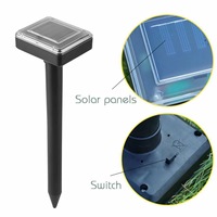 Kanlong Solaire repoussant serpent extérieur oiseau Offre Spéciale Ferme yard ultrasonique Solaire répulsif de rat