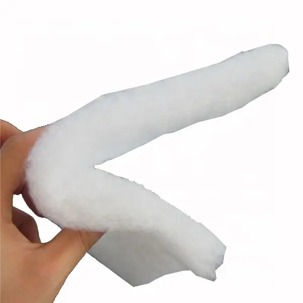 Nhiệt ngoại quan lụa/len/polyester tấm lót/batting/padding chất liệu