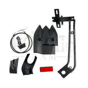 KOLMIO-LAM Soporte <span class=keywords><strong>de</strong></span> Matrícula con Luz LED para Yamaha TMAX 530 560 2012-2021, Guardabarros Trasero - Product Image 3