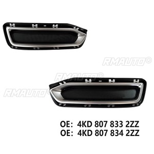 แผ่นปิดปลายท่อไอเสียสำหรับ Audi A6L C8 รุ่นแต่ง 4KD807833 2ZZ 4KD807834 2ZZ - Product Image 5
