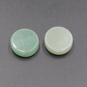 Junta de piedra de cristal de 16-20mm de gran tamaño al por mayor, discos redondos planos de piedras preciosas talladas en rodajas planas pulidas para decoración del hogar - Product Image 2