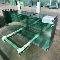 Verre de Sécurité pour Bâtiment 8mm 10mm 12mm Trempé pour Garde-Corps de Balcon Sans Cadre