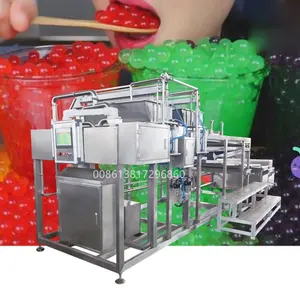 Aftersale Service Providing Popping Jelly Bubble Tea Boba Pearls Making Machine