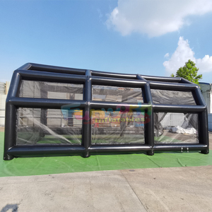 Structure gonflable interactive de baseball pour extérieur, de qualité professionnelle, avec tunnel de frappe et arène de lancer, pour fêtes foraines - Product Image 2