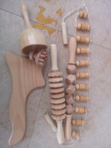 Herramientas de masaje de terapia de madera, juego de herramientas de masaje de terapia de madera - Product Image 3