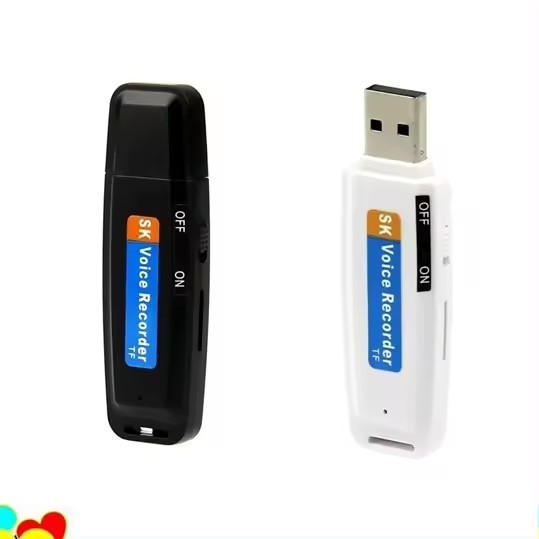 Professional Flash Drive Digital Audio Recorder One Key Recording U Disk Professional USB Recording Device