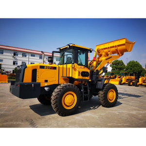 SINOMACH Caricatore a Ruote 937H da 3 Tonnellate con Sterzo Flessibile e Benna Idraulica per Movimentazione Materiali in Cantiere - Product Image 1
